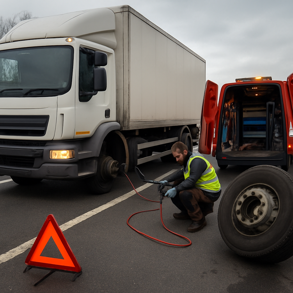 Mobile Truck Tyre Repair — How 60-90 Minutes Actually Works