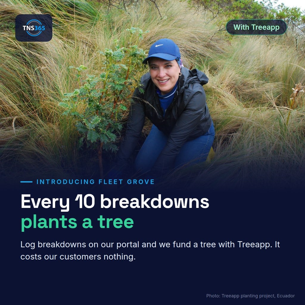 TNS 365 turns fleet breakdowns into trees with the launch of Fleet Grove